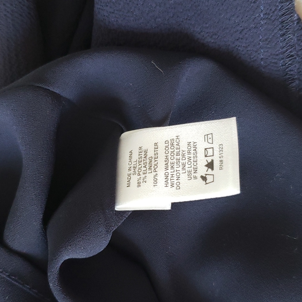 Navy Blue CeCe sz 14 dress - Picture 8 of 8